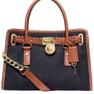 Michael Kors denim handbag
